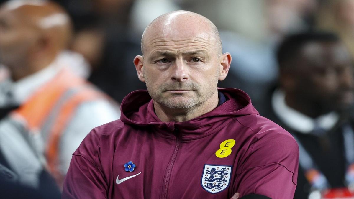 England caretaker manager Lee Carsley